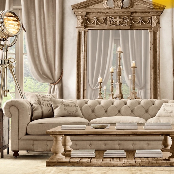 RH VINTAGE FRENCH GRAIN-SACK LINEN PILLOW COVER AND DOWN INSERT - Picture 6 of 6